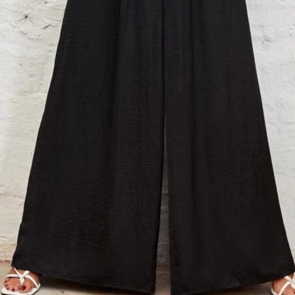 Black Wide Leg Pants - Picture 5 of 8